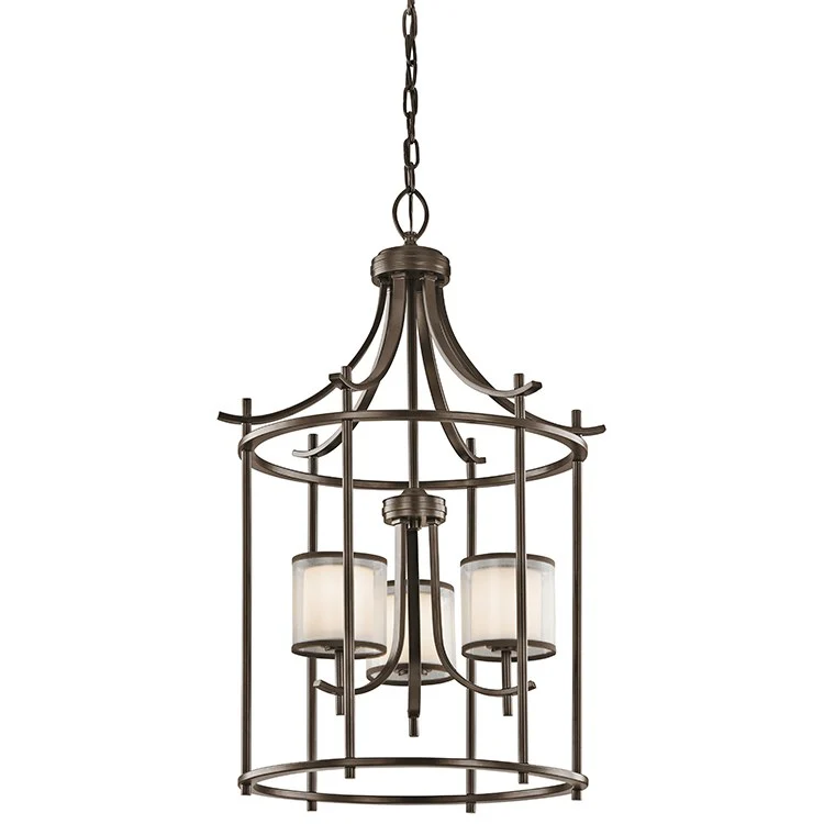 Tallie Three-Light Large Foyer Pendant - Frankwebs