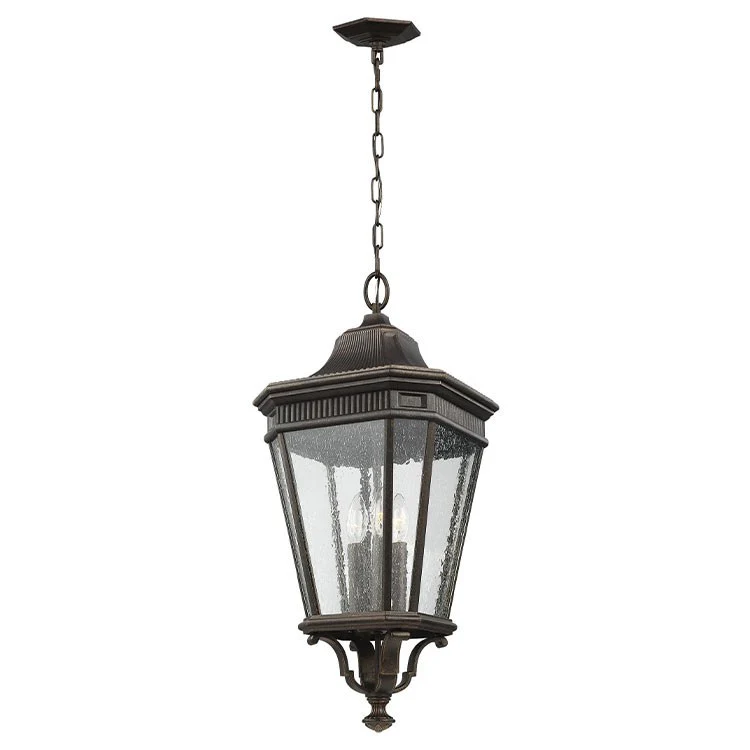 Cotswold Lane Three-Light Outdoor Pendant Lantern - Frankwebs