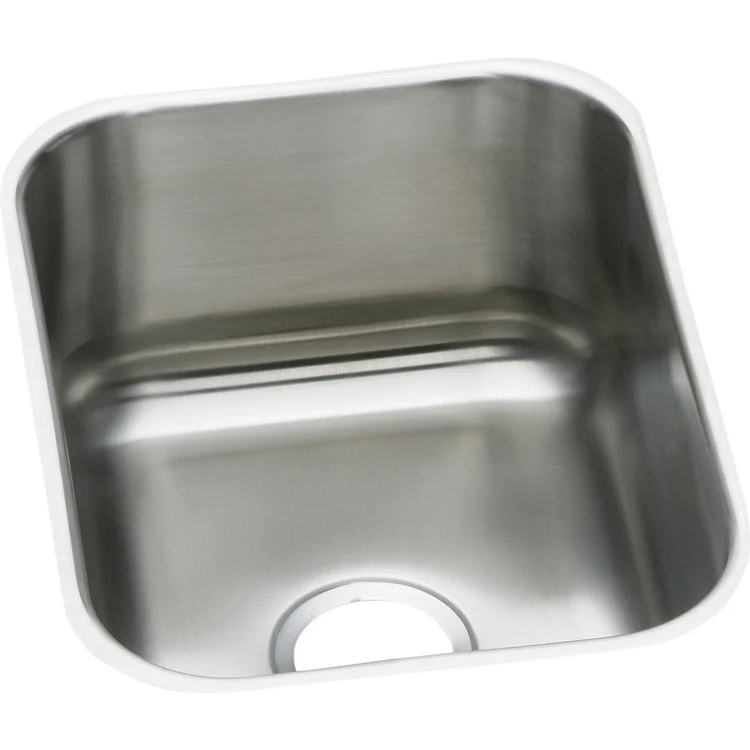 Bar Sink Dayton 16 x 21 Inch Single Bowl Radiant Satin Undermount Rectangle Drain Size 3-1/2 Inch - Frankwebs