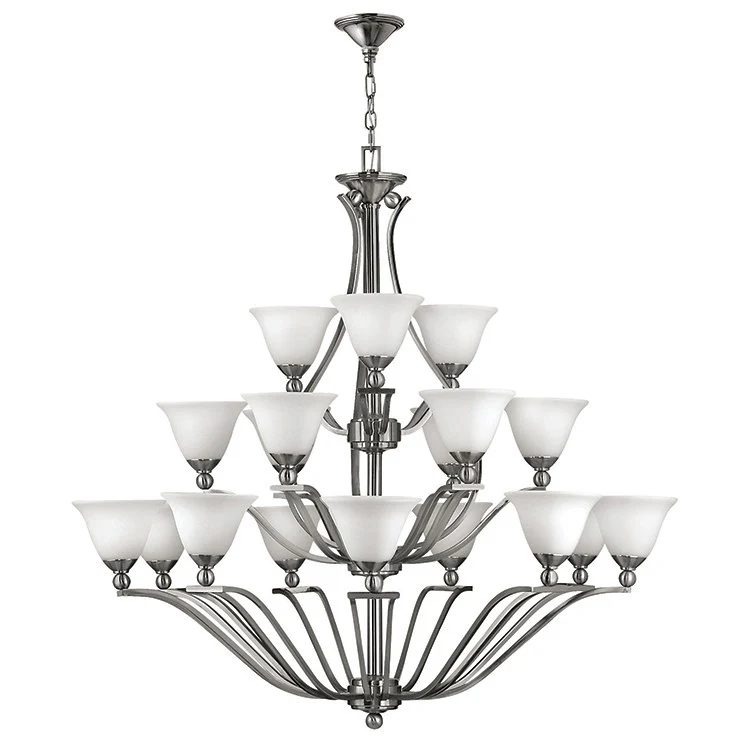 Bolla Eighteen-Light Three-Tier Chandelier - Frankwebs