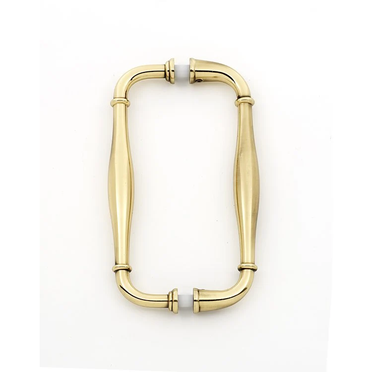 Pull Charlie's Back to Back Satin Brass 6 Inch 6-5/8 Inch 1-1/2 Inch - Frankwebs