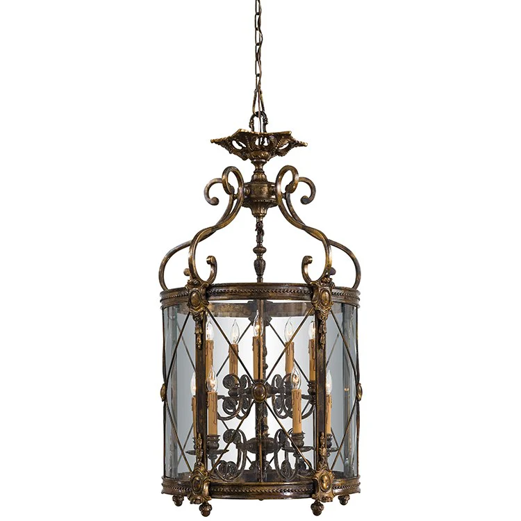Family Collection Ten-Light Two-Tier Foyer Pendant - Frankwebs