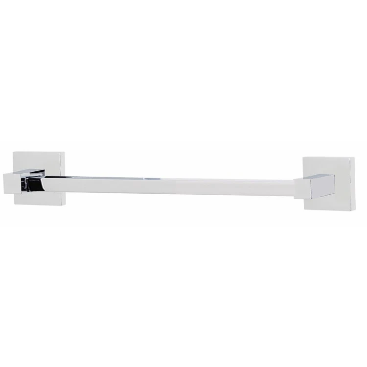 Towel Bar Contemporary II Bath 12 Inch Satin Nickel Brass 2-1/4 Inch - Frankwebs