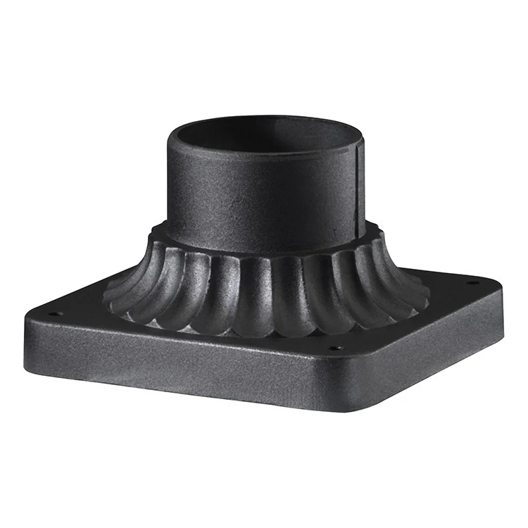 Signature Square Fluted Outdoor Post Lantern Adapter - Frankwebs