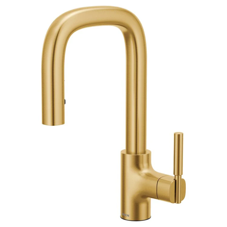 Bar Faucet Tenon 1 Lever ADA CALGreen Brushed Gold PowerBoost 1.5 Gallons per Minute - Frankwebs
