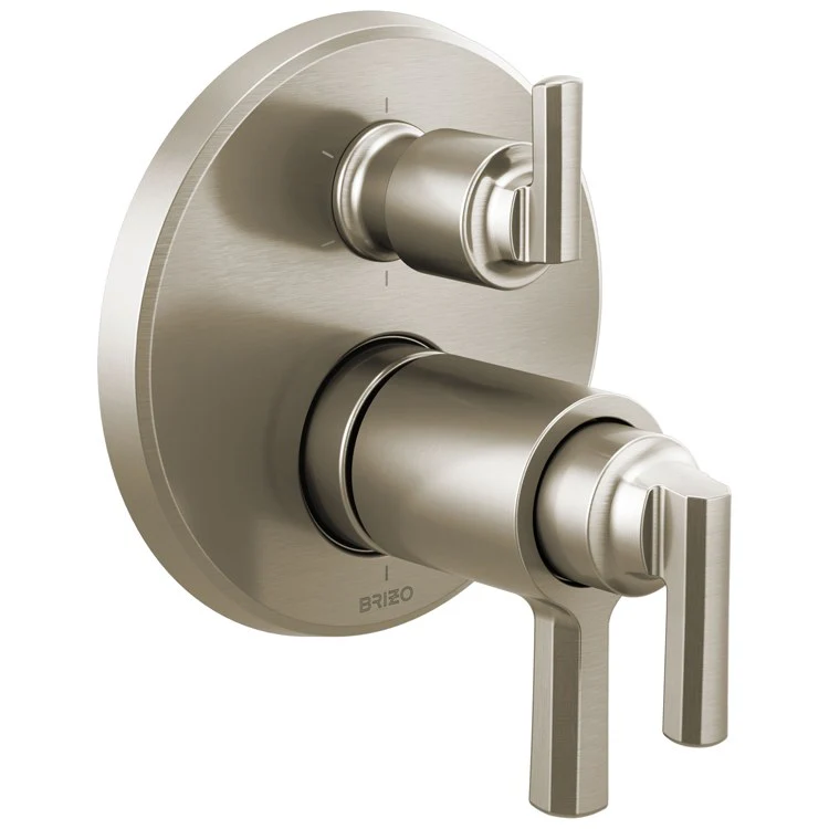 Thermostatic Trim Levoir Tempassure Valve with 6 Function Diverter 3 Lever Brilliance Luxe Gold ADA for 3 Shower Applications - Frankwebs