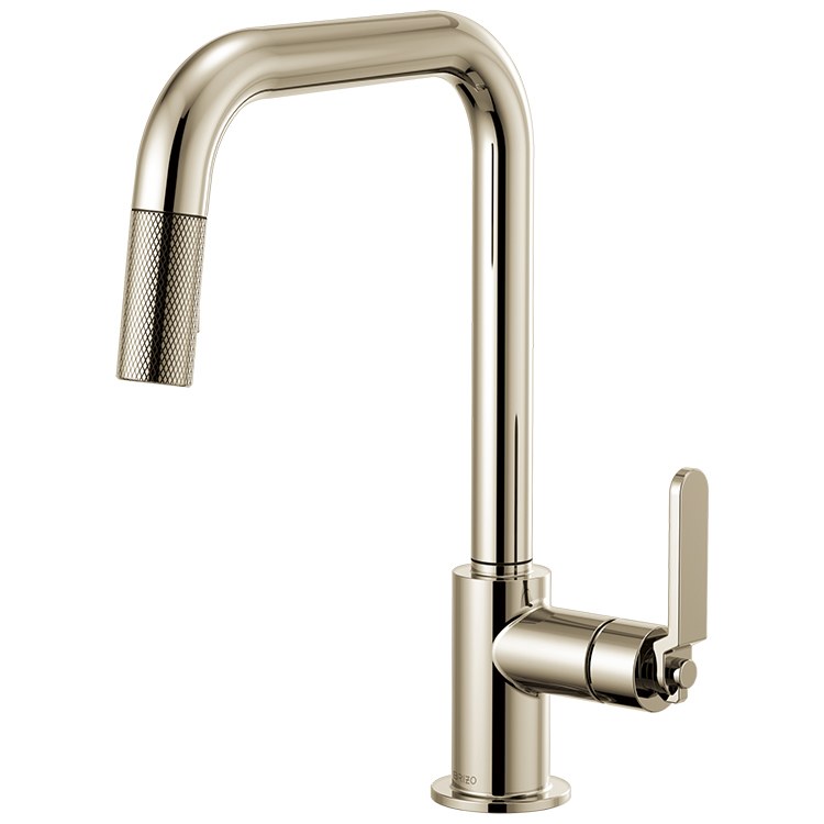 Litze Single Handle Pull Down Faucet with Square Spout/Industrial Handle - Frankwebs