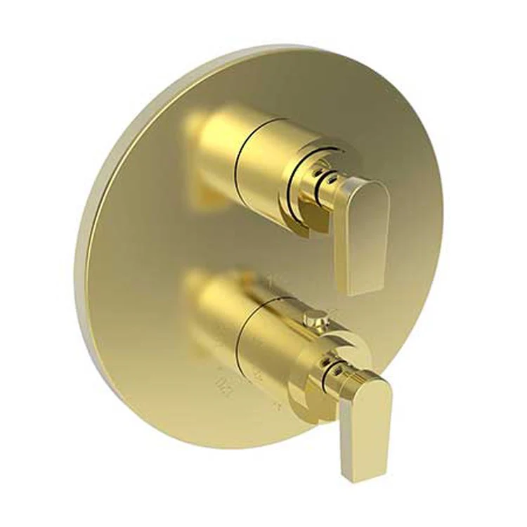 Thermostatic Trim Dorrance Round Plate 2 Lever Antique Copper Brass - Frankwebs