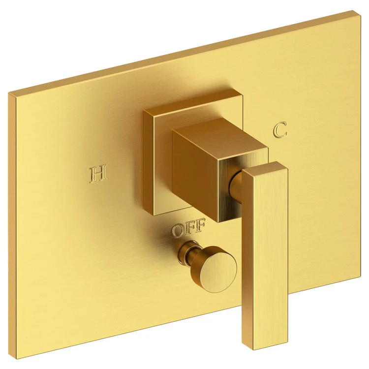 Secant Pressure Balance Tub/Shower Valve Trim Only with Lever Handle - English Bronze - Frankwebs