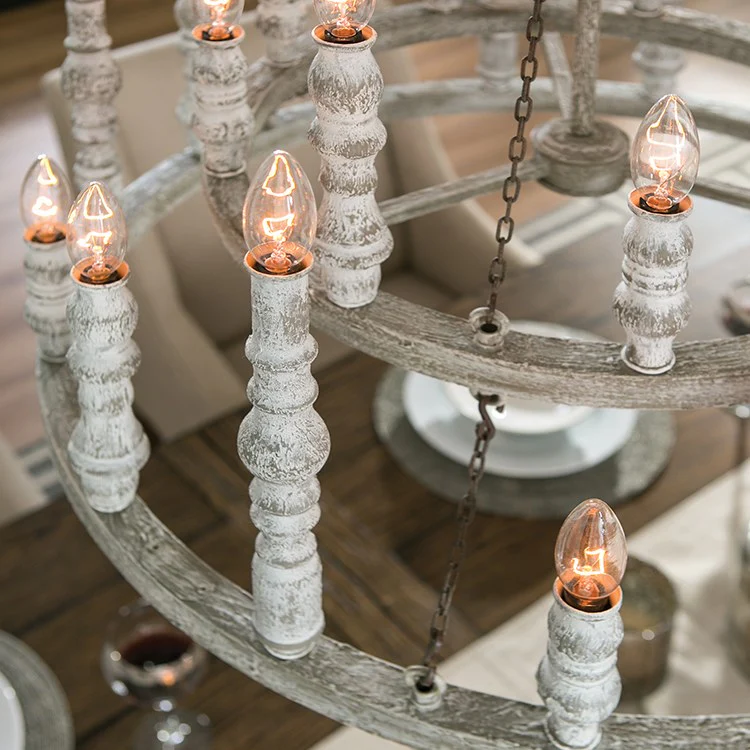 Norridge 24-Light Two-Tier Chandelier - Frankwebs