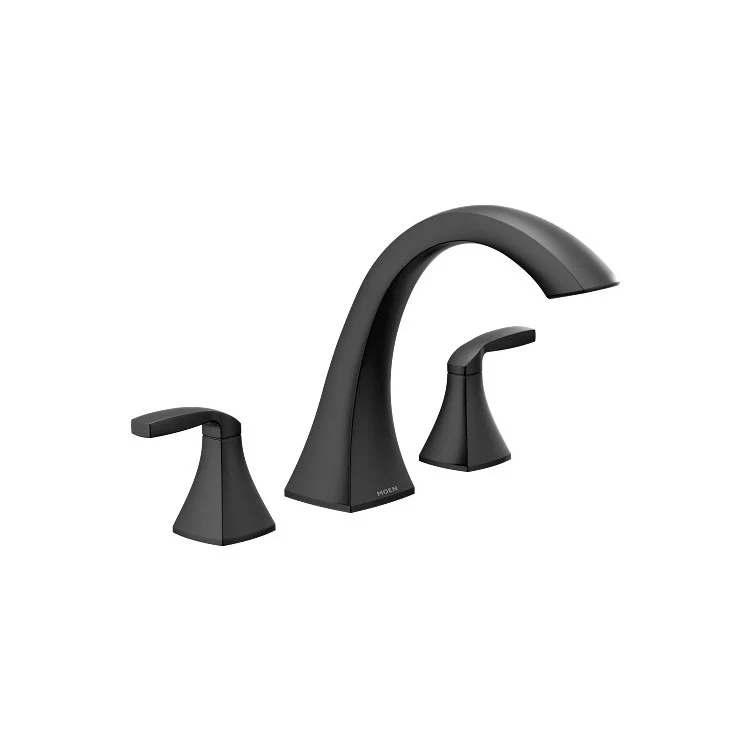 Roman Tub Filler Voss 10 Inch Spread 2 Lever ADA Brushed Gold - Frankwebs