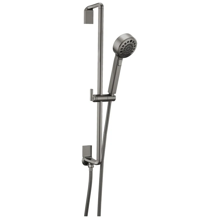 Handshower Set Levoir Brilliance Polished Nickel 4 Function WaterSense ADA 1.75 Gallons per Minute 27-11/16 Inch Slide Bar - Frankwebs