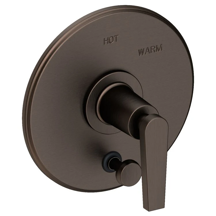 Pressure Balance Valve Trim Dorrance with Diverter Pull Knob 1 Lever Forever Brass PVD ADA Depth 3-1/6 Inch - Frankwebs