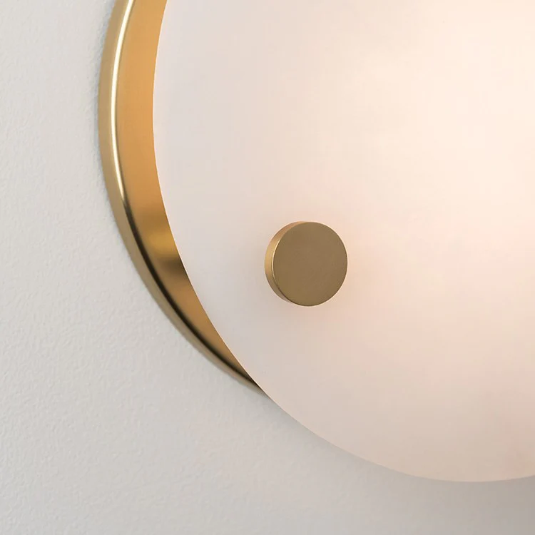 Croton Single-Light LED Medium Flush Mount Ceiling Fixture - Frankwebs