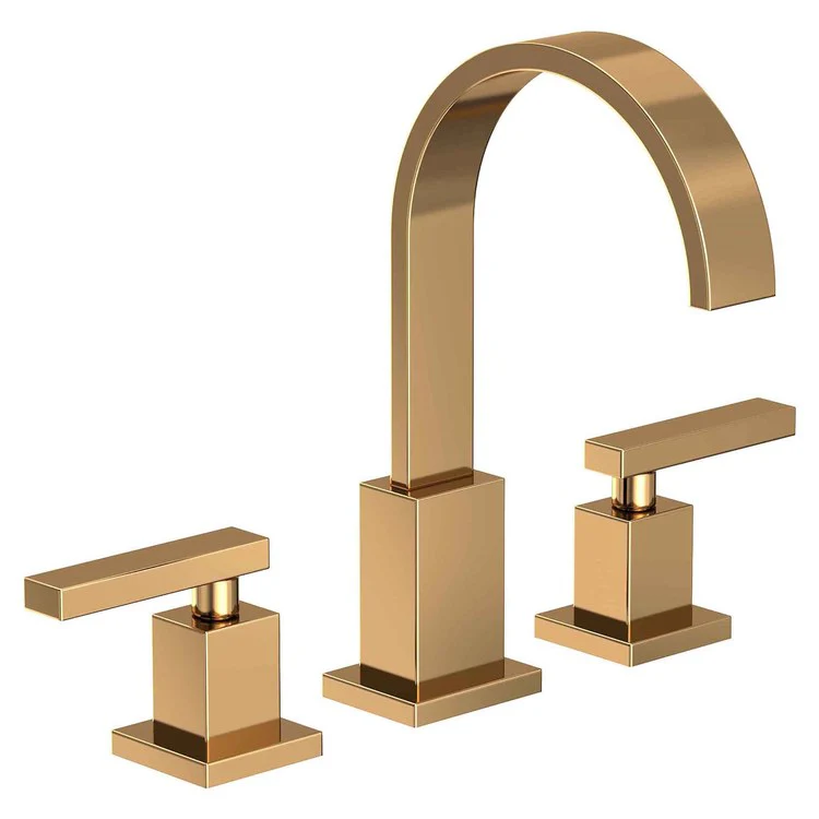 Secant Two Handle Widespread Bathroom Faucet with Drain - Frankwebs