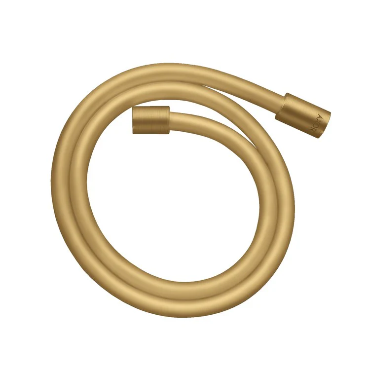 Handshower Hose Starck Techniflex No Kink with Pivot Connector 63 Inch Brushed Black Chrome 1/2 Inch NPT Metal - Frankwebs