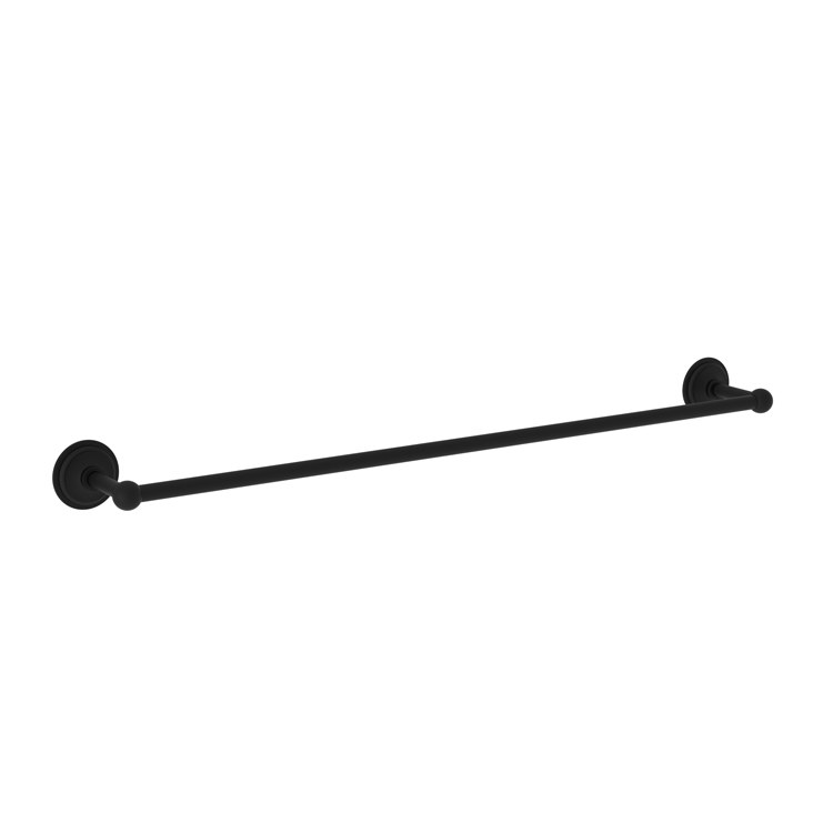Towel Bar Miro 24 Inch Polished Chrome Brass 3-2/5 Inch - Frankwebs