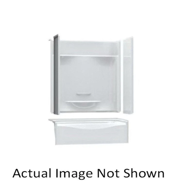 Tub 60 x 32 x 19 Inch with Pin System Left Drain White AcrylX Rectangle 38.6 Gallons - Frankwebs