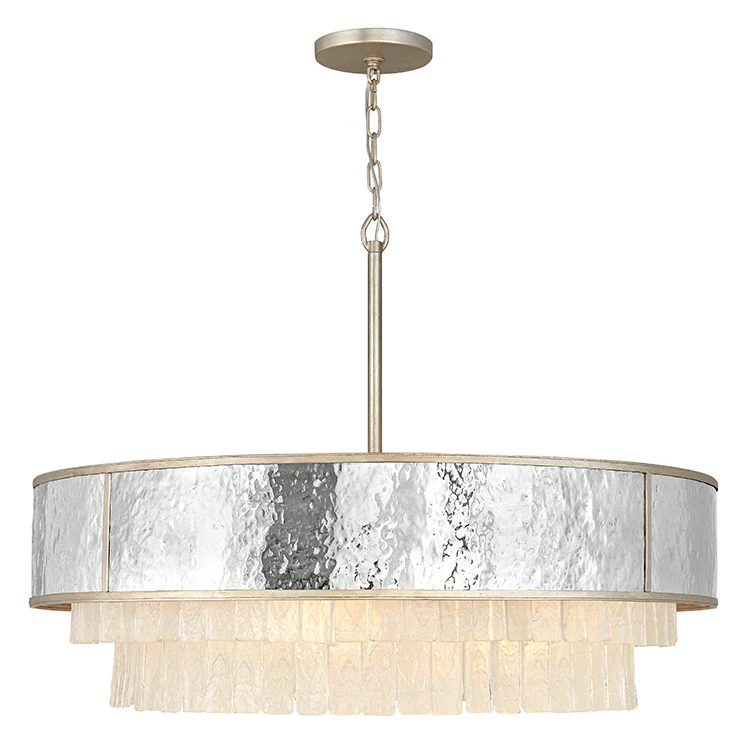 Reverie Eight-Light Large Drum Chandelier - Frankwebs