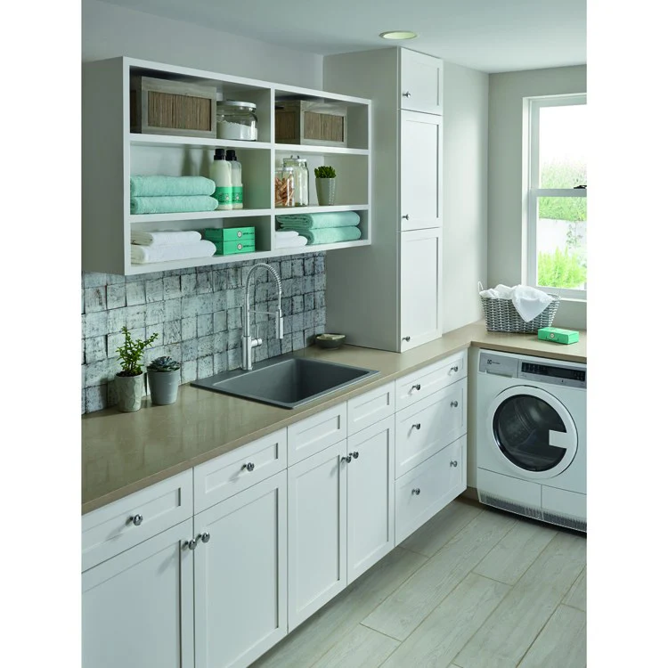 Knob Devon Brixton Rimmed Round Polished Nickel Zinc Alloy 1-1/4 Inch - Frankwebs