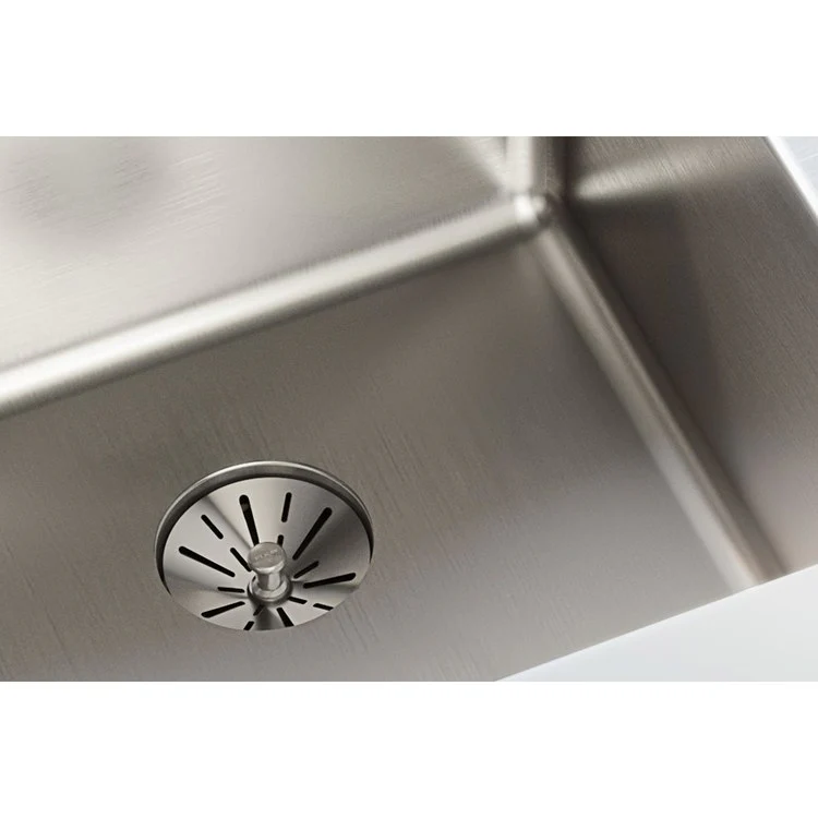 Kitchen Sink Lustertone Iconix 31.25 x 20.5 Inch Double Bowl Right with Perfect Drain Luminous Satin Undermount - Frankwebs