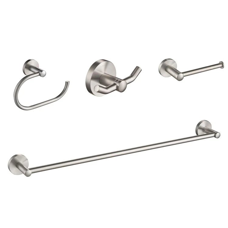 Elie 4-Piece Bath Hardware Set with 24