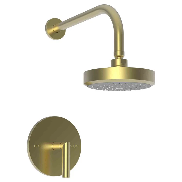 Pavani Pressure Balance Shower Trim with Lever Handle - Satin Bronze PVD - Frankwebs