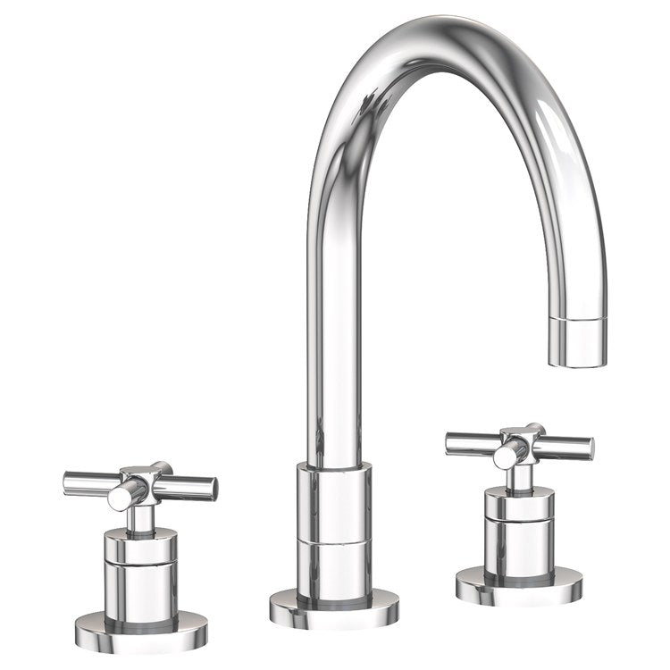 Kitchen Faucet East Linear 8 to 20 Inch Spread 2 Cross ADA Antique Brass Spout Height 5-11/16 Inch Spout Reach 7-7/8 Inch 1.8 Gallons per Minute - Frankwebs