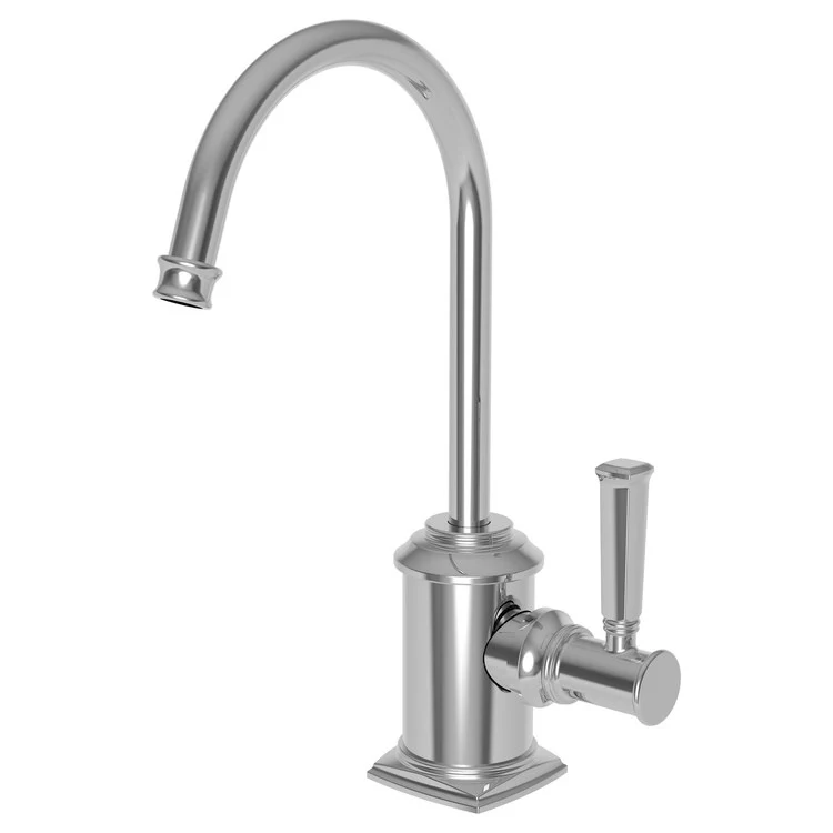 Cold Water Dispenser Zemora 1 Lever ADA Gooseneck Satin Brass PVD - Frankwebs