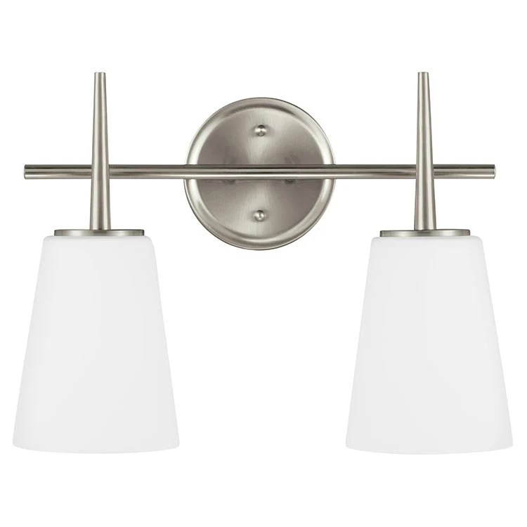 Driscoll Two-Light Bathroom Vanity Fixture - Frankwebs