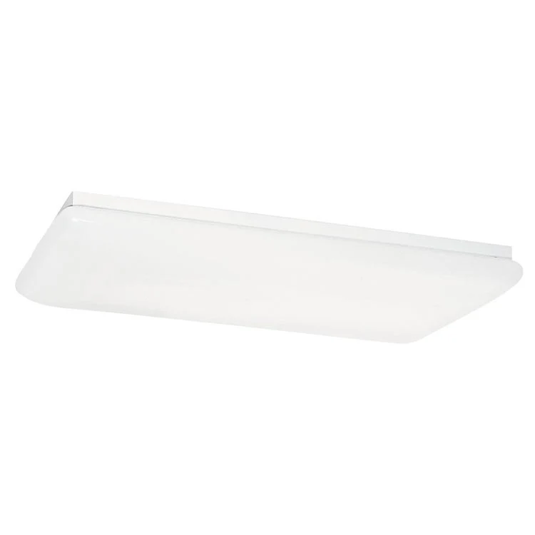 Four-Light Fluorescent Flush Mount Ceiling Fixture - Frankwebs