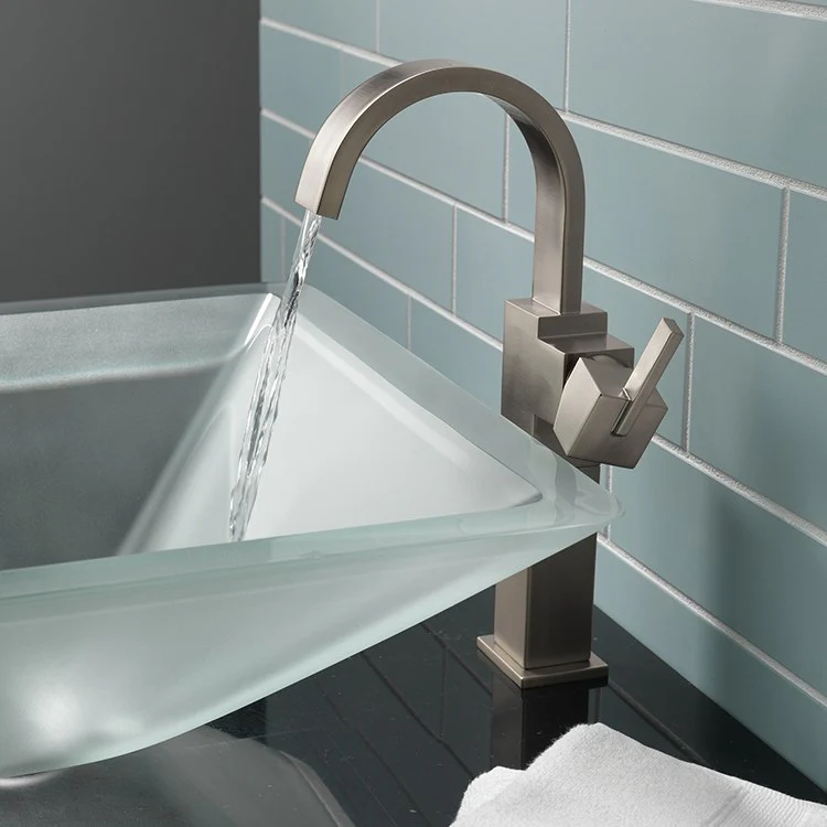 Vero Single Handle Centerset Vessel Sink Faucet - Frankwebs