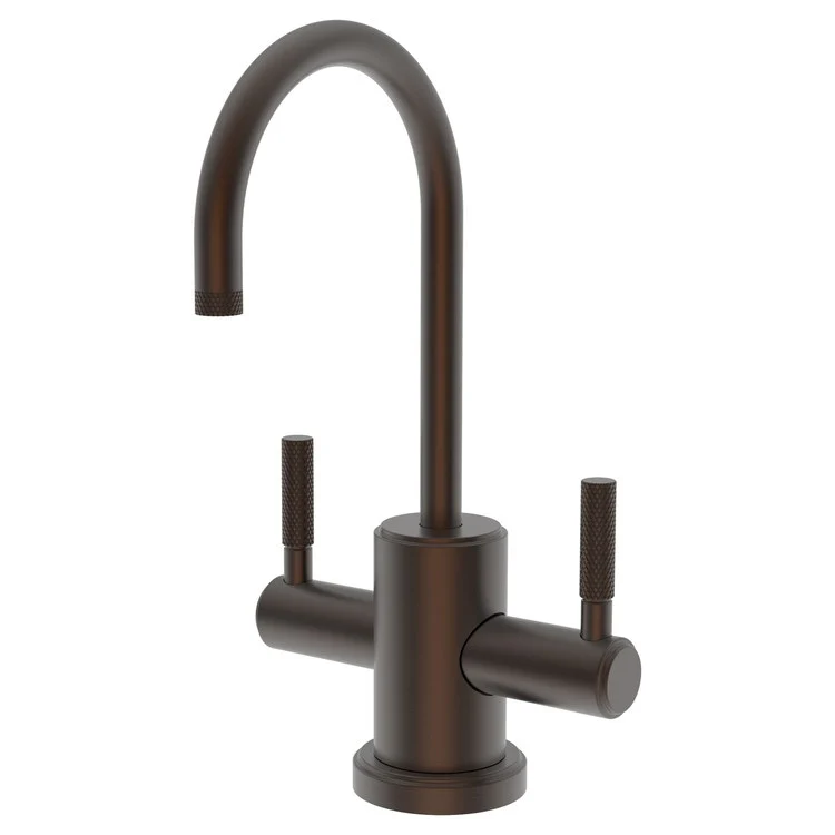 Water Dispenser Muncy Hot and Cold 2 Lever Gooseneck French Gold PVD - Frankwebs