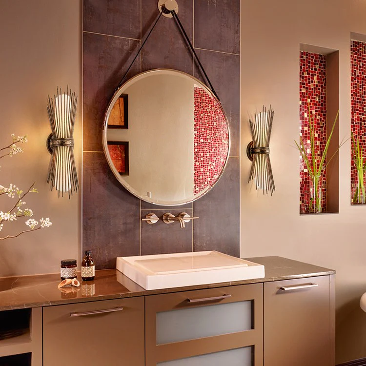 Blink Bath Two-Light Bathroom Vanity Fixture - Frankwebs