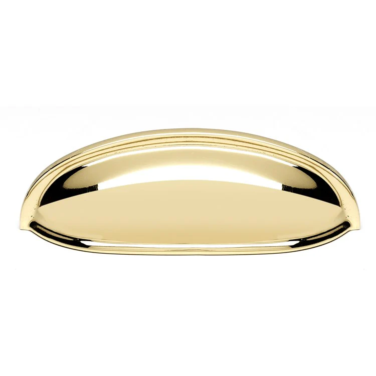 Pull Cup Pulls Collection Polished Brass 3 Inch 4-5/8 Inch 1-1/8 Inch - Frankwebs