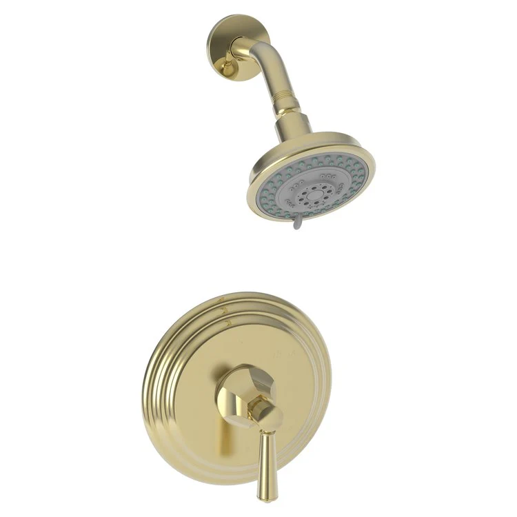 Shower Trim Metropole Pressure Balanced 1 Lever Satin Gold PVD ADA 1.8 Gallons per Minute 1 Function - Frankwebs