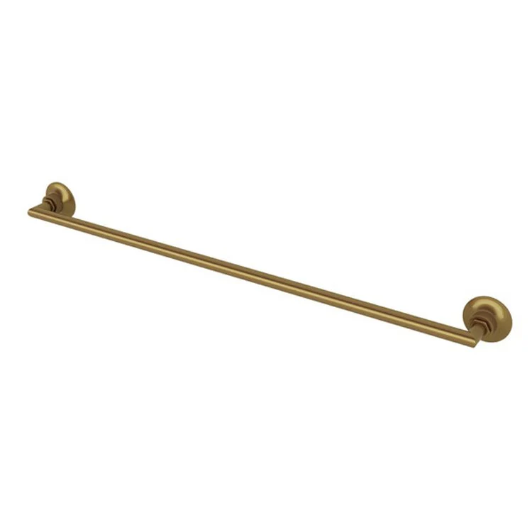 Towel Bar Graceline 30 Inch French Brass 2-13/64 Inch Wall Mount - Frankwebs