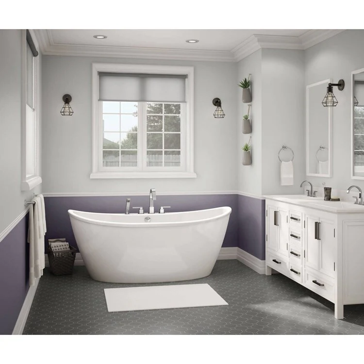 Freestanding Tub Delsia 66 x 36 Inch White Center Oval - Frankwebs