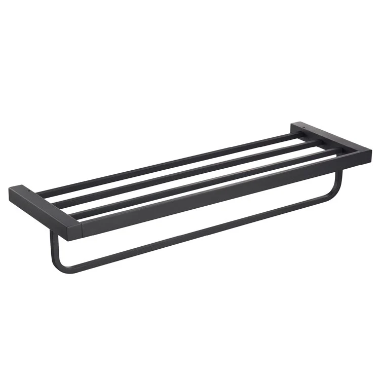 Stelios Bathroom Shelf with Towel Bar - Frankwebs