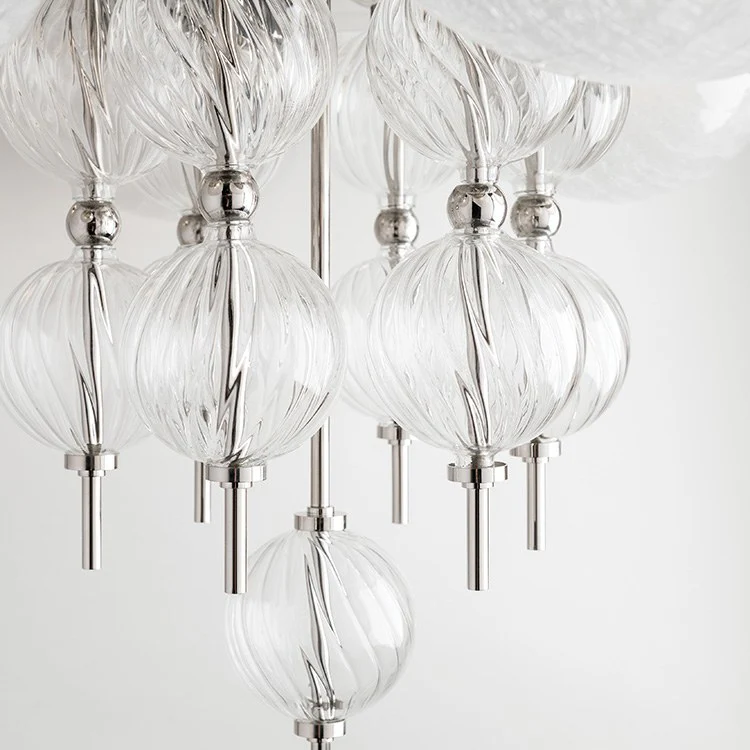 Calypso Eight-Light Chandelier - Frankwebs