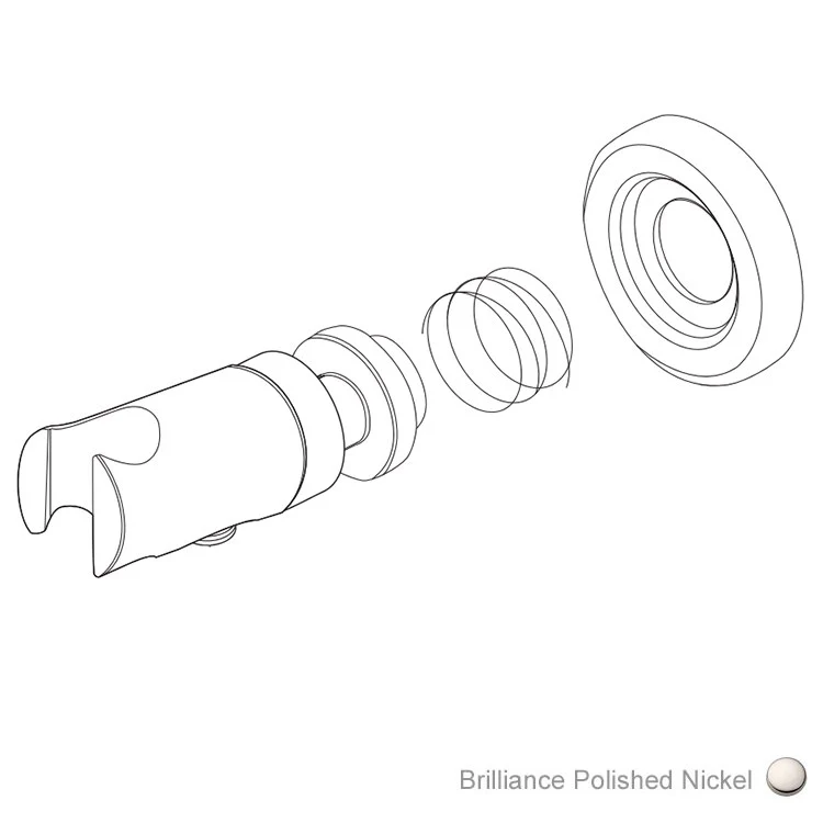Sotria Replacement Holder and Wall Outlet for Wall-Mount Handshower - Frankwebs