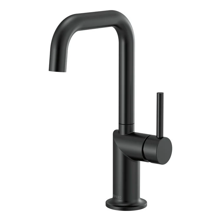 Bar Faucet Odin 1 Less Handle ADA Matte White Square 1.8 Gallons per Minute - Frankwebs