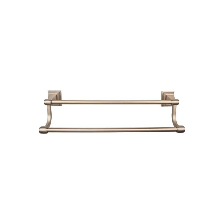 Towel Bar Stratton 18 Inch Double Antique Pewter Zinc Alloy 5-3/4 Inch for Bath Hardware - Frankwebs