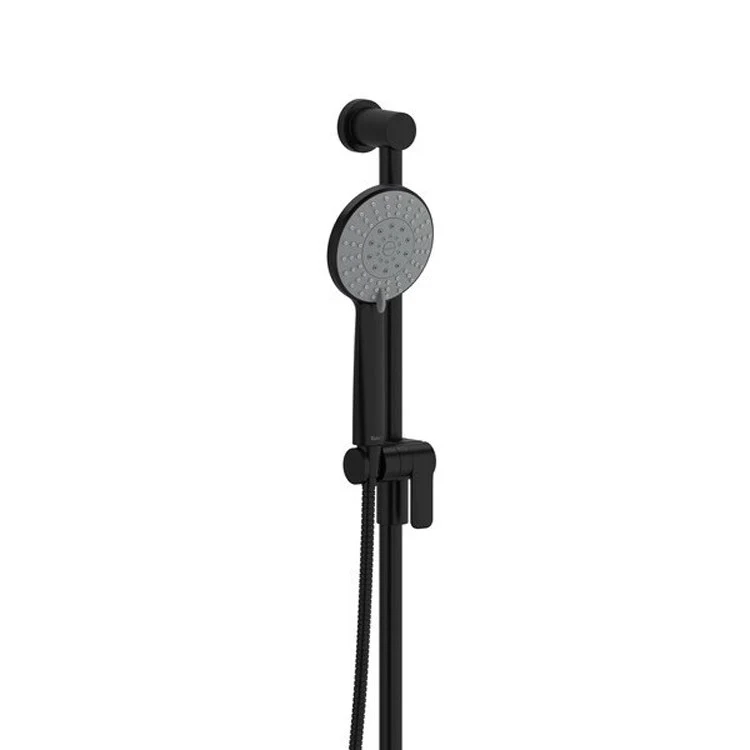 Handshower Set Round Black 3 Function 2.0 Gallons per Minute 31 Inch Slide Bar - Frankwebs