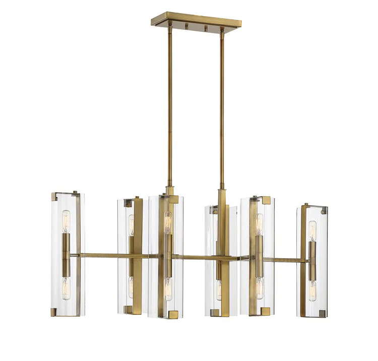 Winfield Twelve-Light Linear Chandelier - Frankwebs