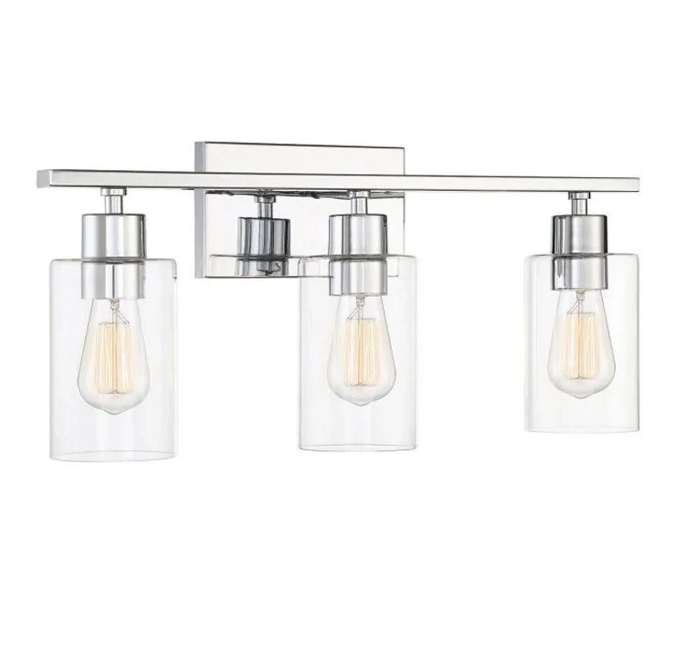Lambert Three-Light Bathroom Vanity Fixture - Frankwebs