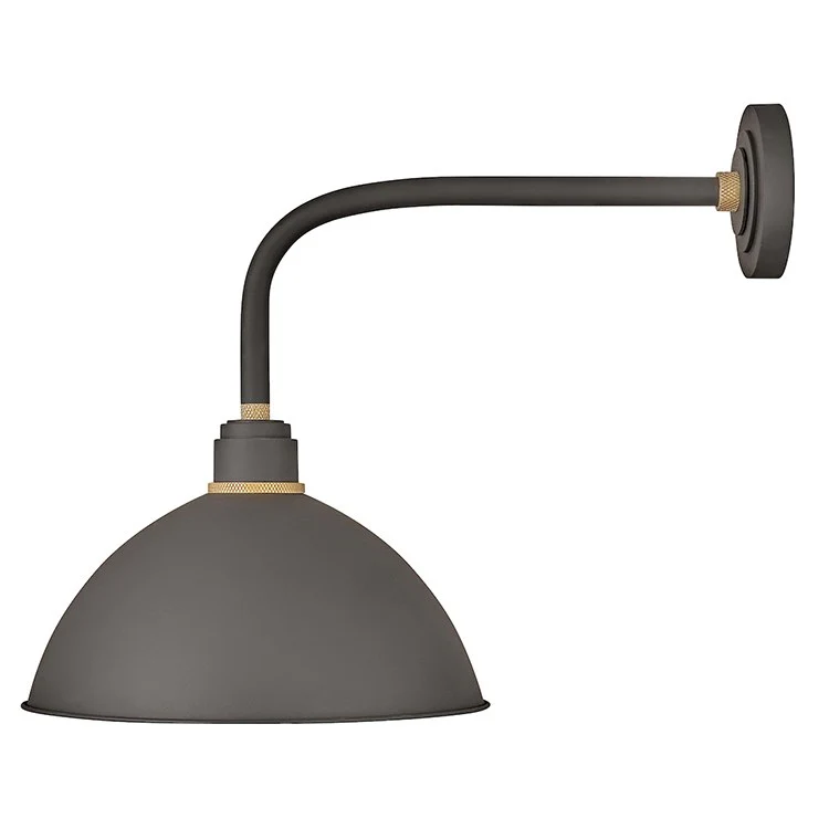 Foundry Single-Light Large Outdoor Wall Sconce - Frankwebs