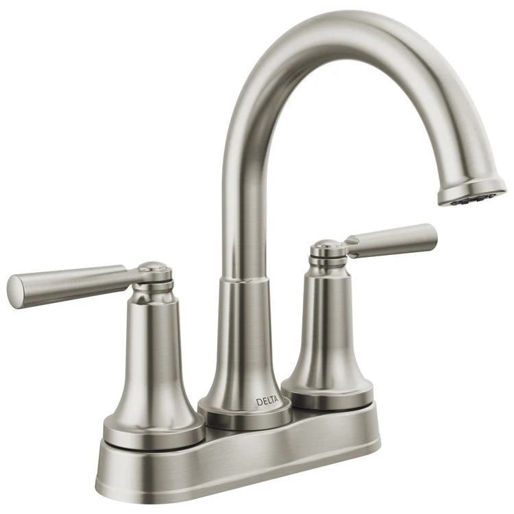 Lavatory Faucet Saylor Tract-Pack Centerset 2 Lever ADA WaterSense Brilliance Stainless 1.2 Gallons per Minute 5-3/8 Inch - Frankwebs