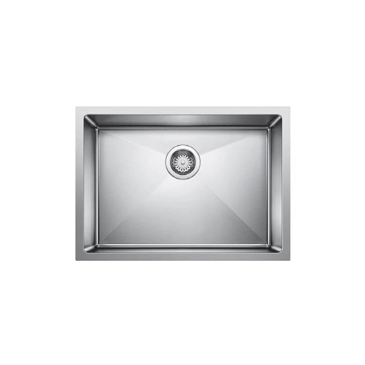 Kitchen Sink Cuvee 25 x 18 Inch Single Bowl R15 Medium Single Polished Satin Undermount - Frankwebs