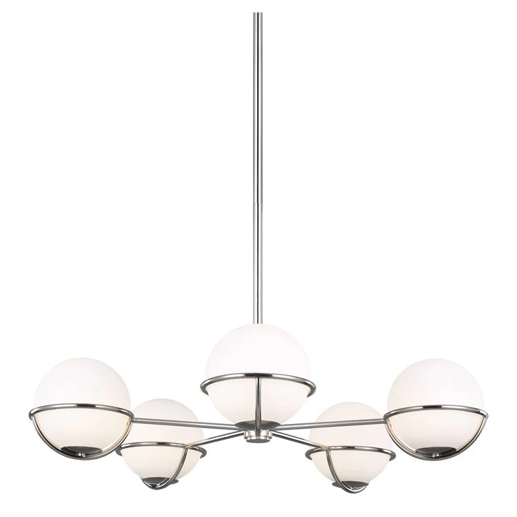 Apollo Five-Light Chandelier by Ellen - Frankwebs